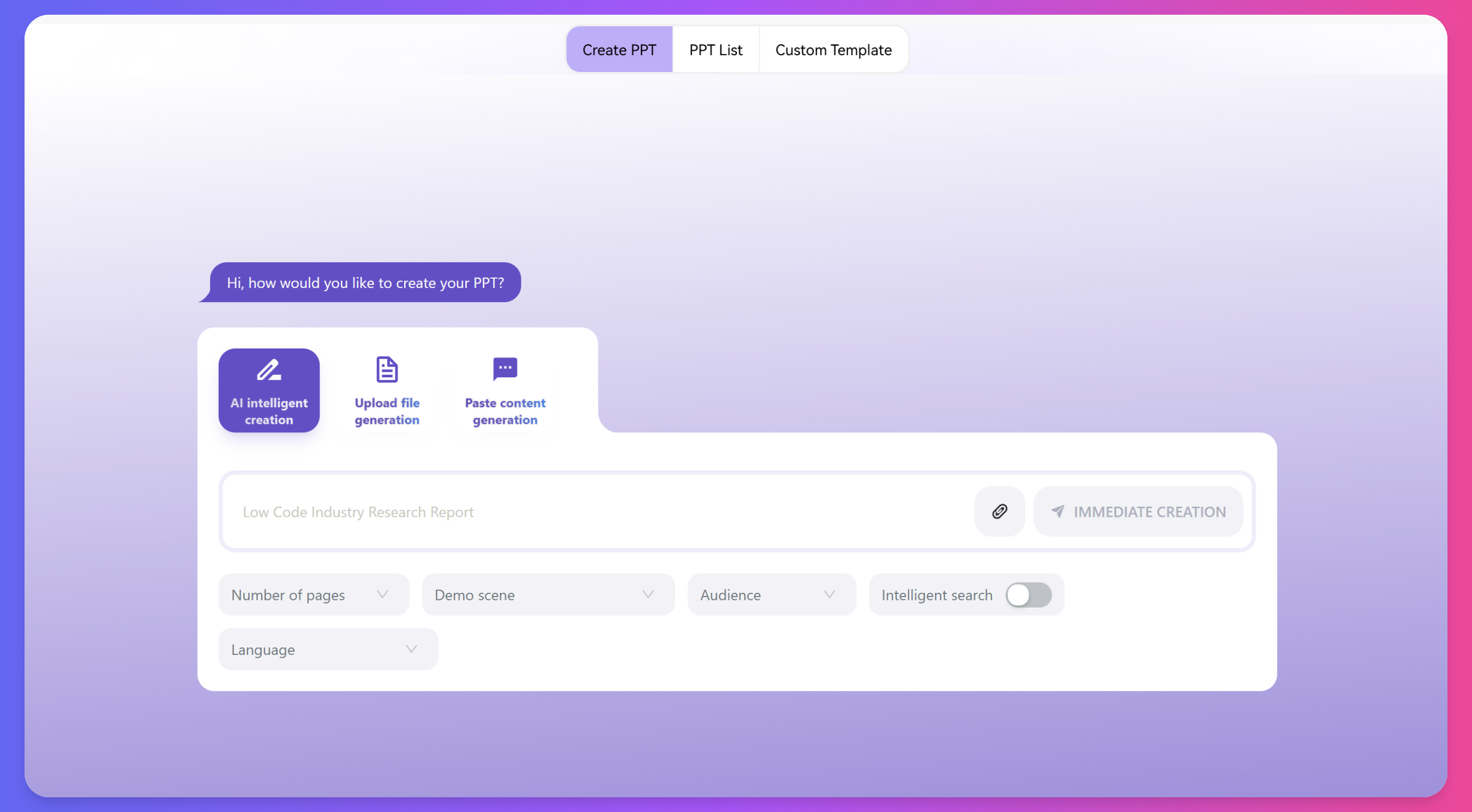Tinychat AIPPT
