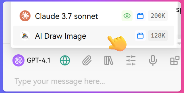 Tinychat AI Drawing