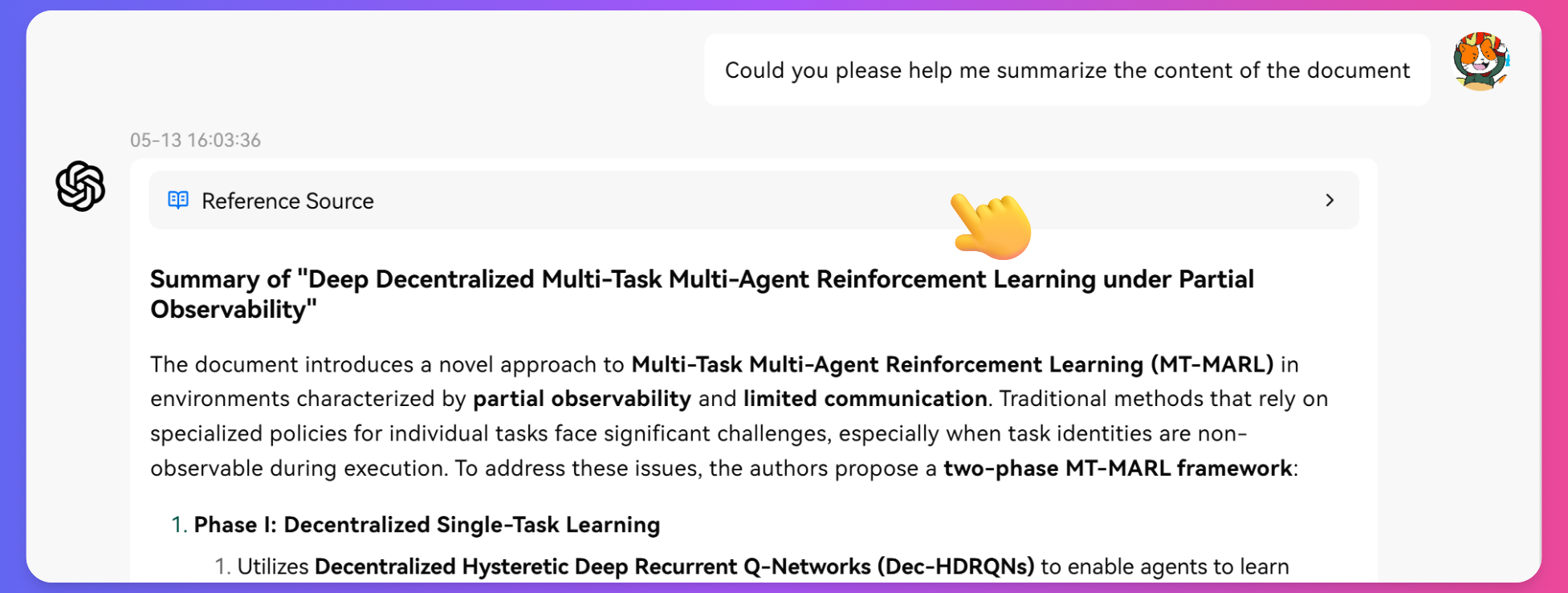 Knowledge Base Reference