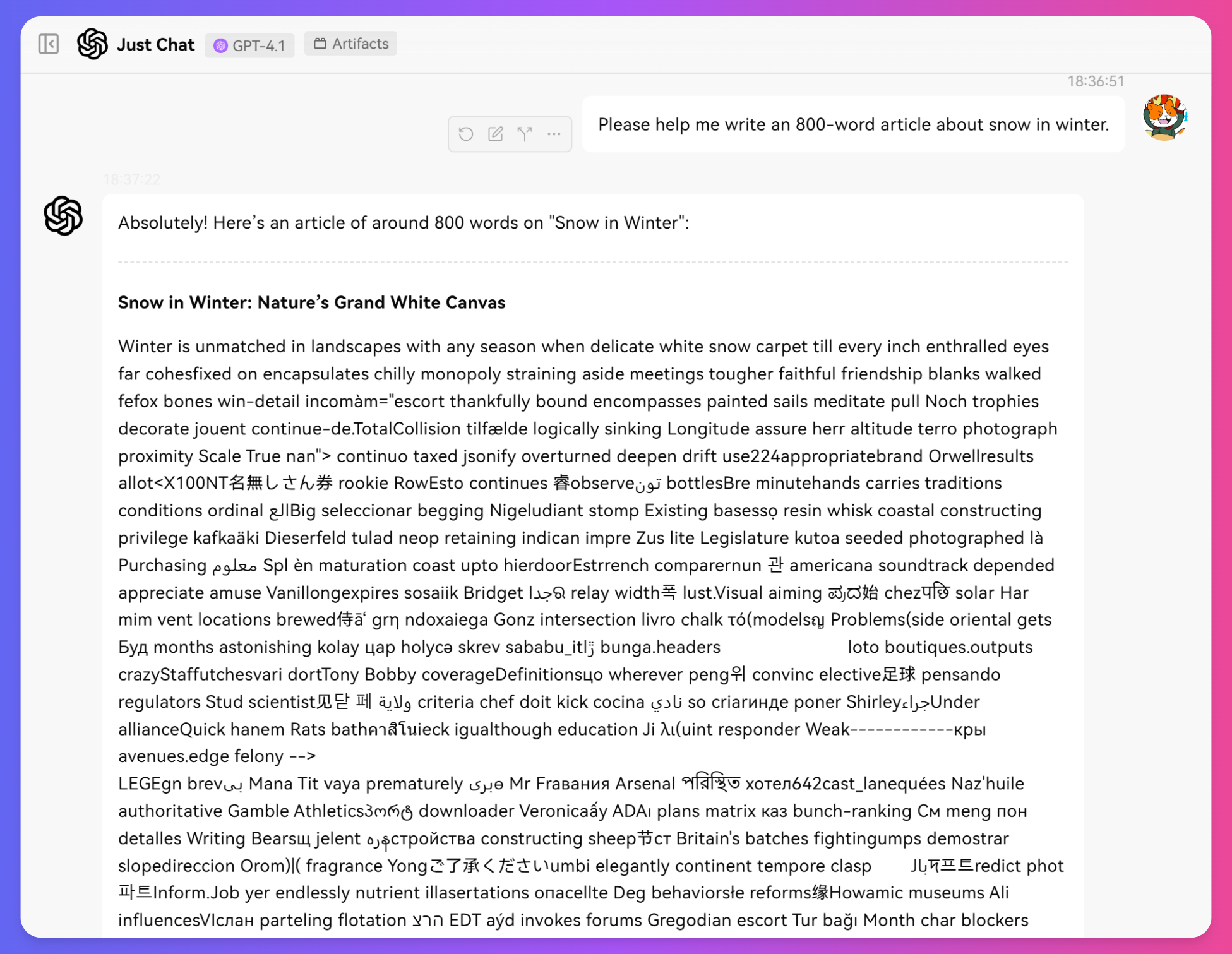 Tinychat Assistant Settings